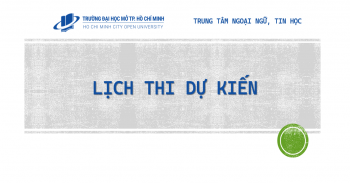LỊCH THI VSTEP NĂM 2026